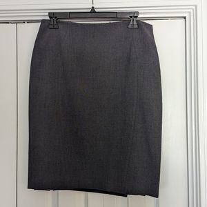 Tahari gray pencil skirt suit separate